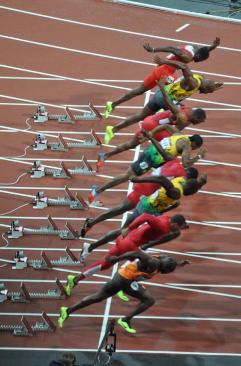 http://commons.wikimedia.org/wiki/File:London_2012_Olympic_100m_final_start.jpg